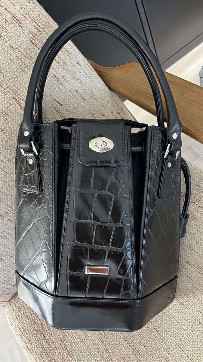Borse: Besonderes Ledertasche krokoptik – Nuovo (secondo la descrizione) da Muri b. Bern venduto da Janvonka 6