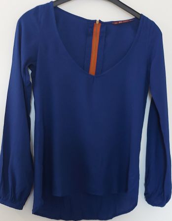Neu! Modische ZARA Bluse Gr.XS für Damen