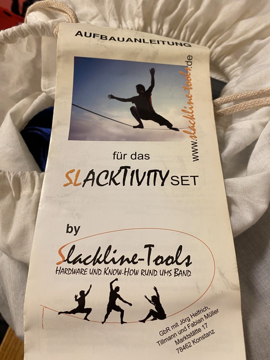 Slackline: Slackline Tools – Neu und originalverpackt aus Kreuzlingen von mir_bx5m 1