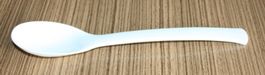 Servierlöffel Schöpflöffel Salatschöpfer 30cm lang weiss NEU