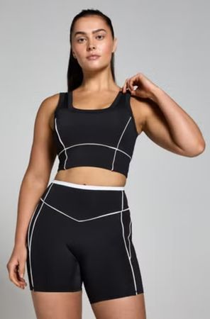 MP Contrast Shorts & Sports Bra Set, neuwertig