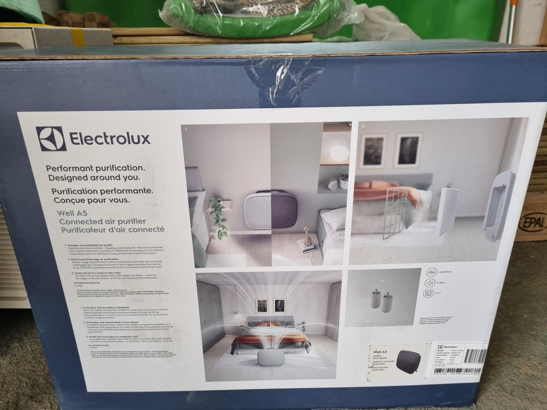 Electrolux Luftreiniger: Luftreiniger Well A5 – Neu und originalverpackt aus Ennetbaden von yves81b
