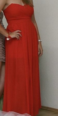 Brautjungfernkleid Grösse S in rot