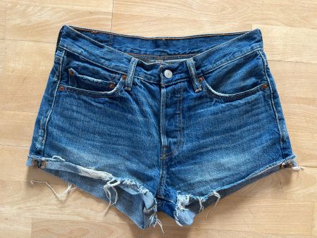 LEVI'S Damen Jeans Shorts in Gr. 27, blau