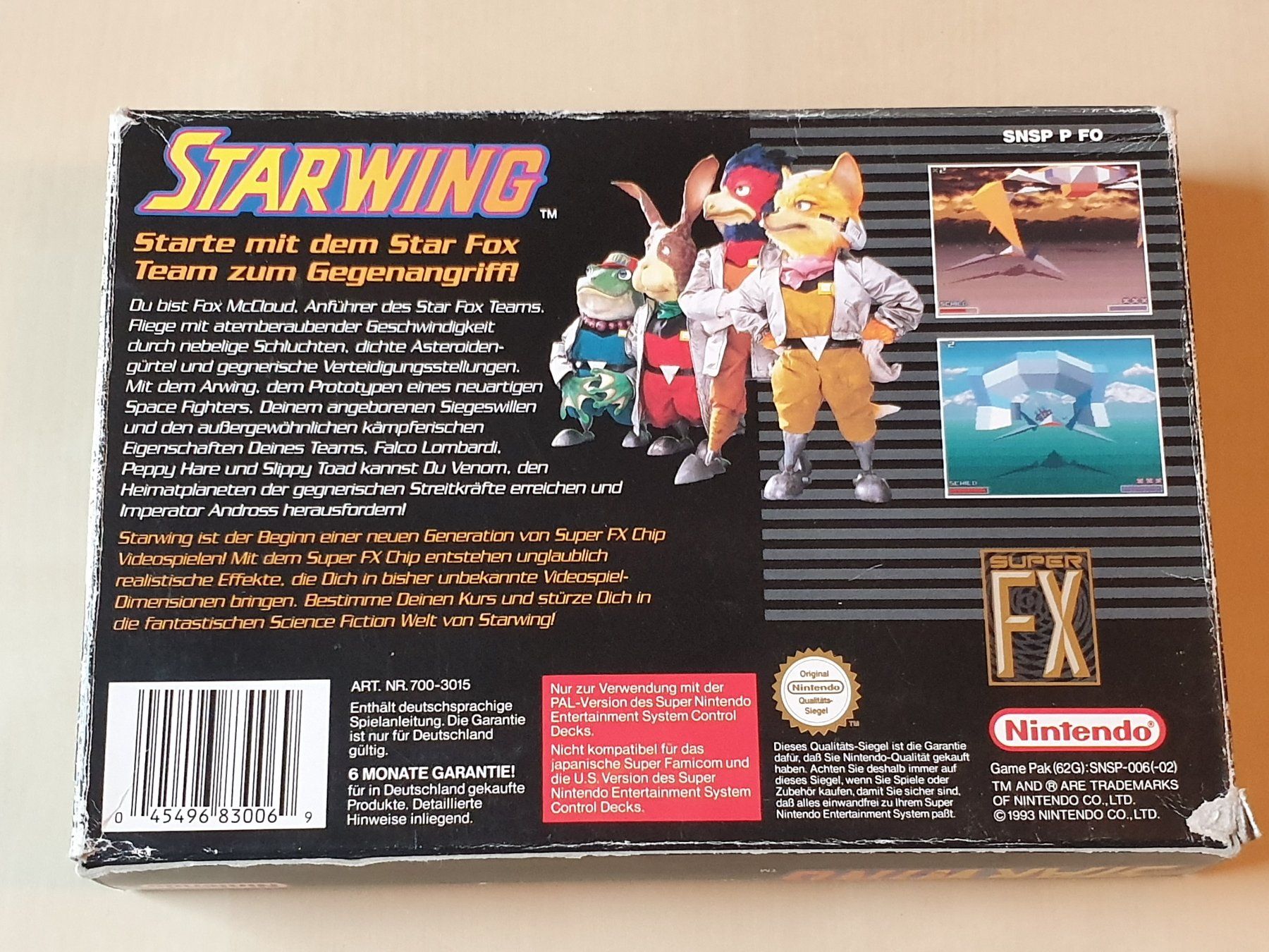 Nintendo Giochi: Starwing – Usato da Stansstad venduto da collectorsshop 1
