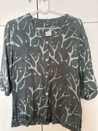 UNIKAT Art Wear Bluse, Grösse M, Top Zustand!