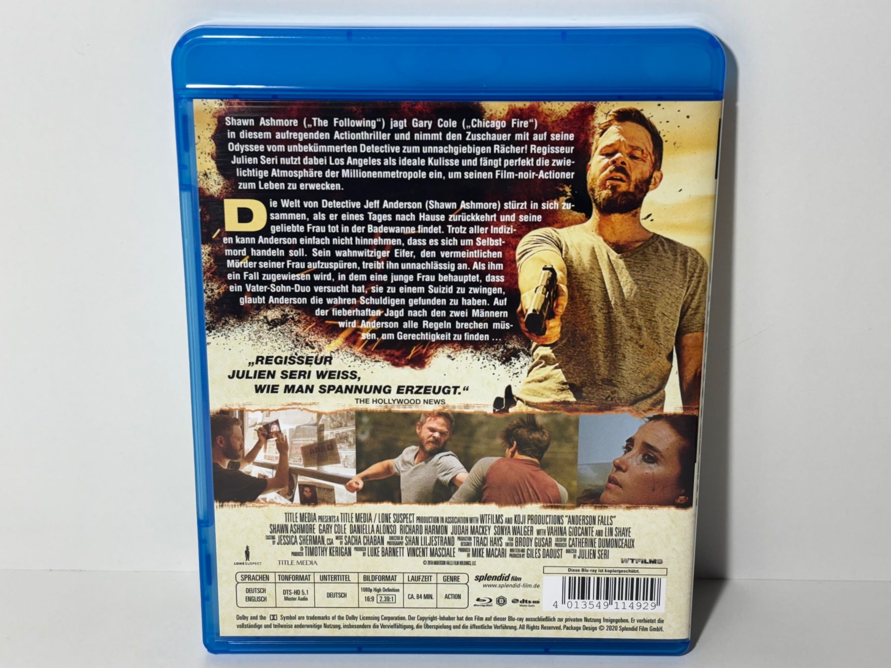 Tutti i DVDs: Anderson Falls - Ein Cop am Abgrund Blu Ray – Usato da Wilderswil venduto da Sstriker 1