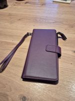 Étui de téléphone et porte-monnaie violet Samsung S24+