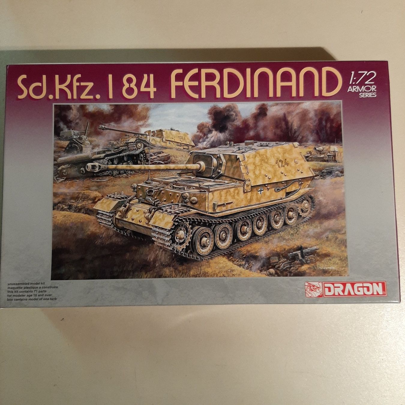 Modellbausätze & Standmodelle: 779 ... Sd.Kfz. 184 Ferdinand ... Dragon 7202 – Neu (gemäss Beschreibung) aus Bonstetten von Benibanny59