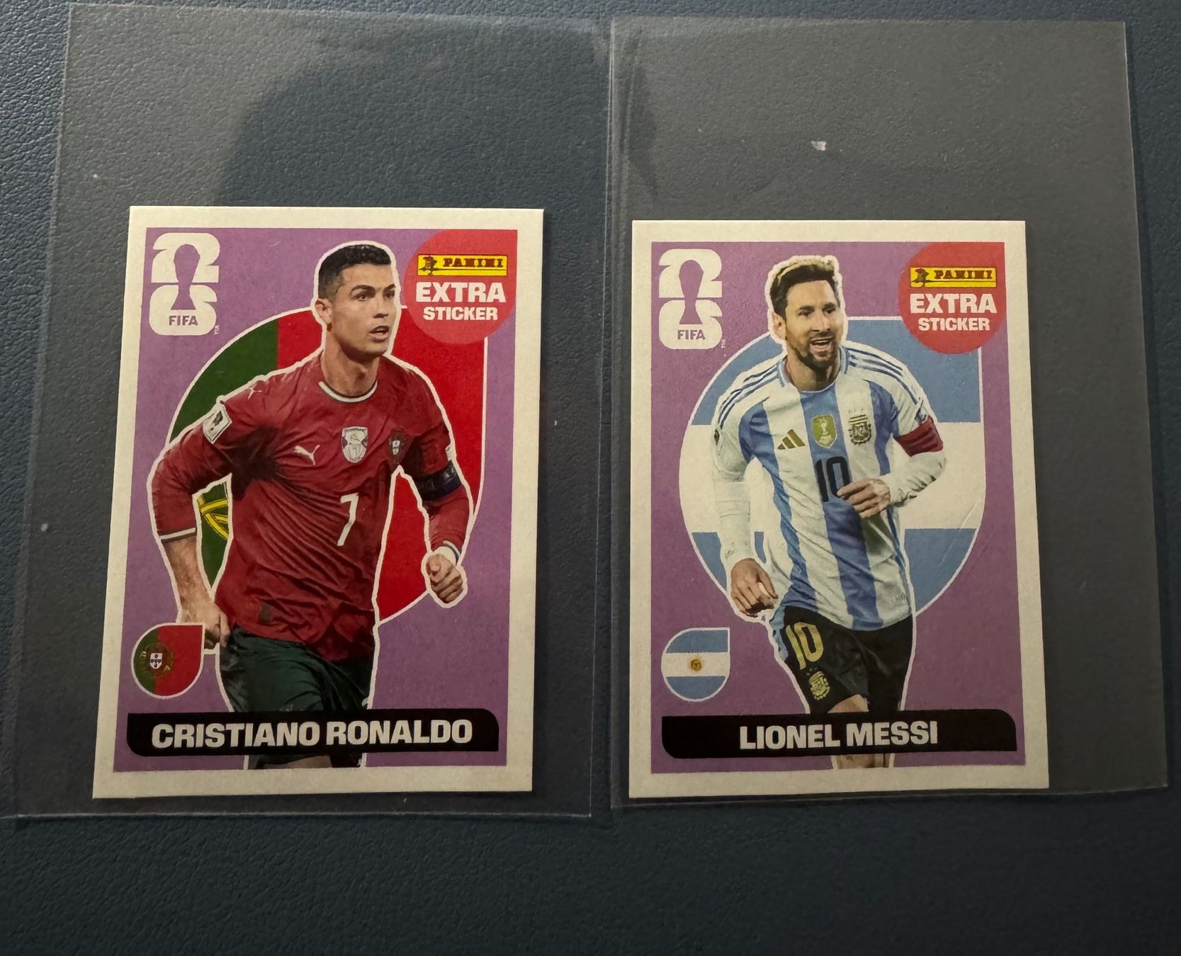 Panini Carte collezionabili: Panini 2026 extra sticker regular duo Ronaldo & Messi – Nuovo (secondo la descrizione) da Romont FR venduto da kenx83