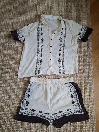 Ensemble brun et beige Manor M