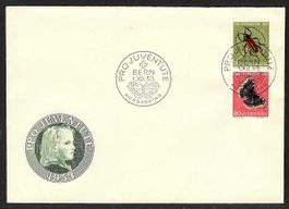 1953, Z41 auf illustriertem/unadr. FDC (15911)