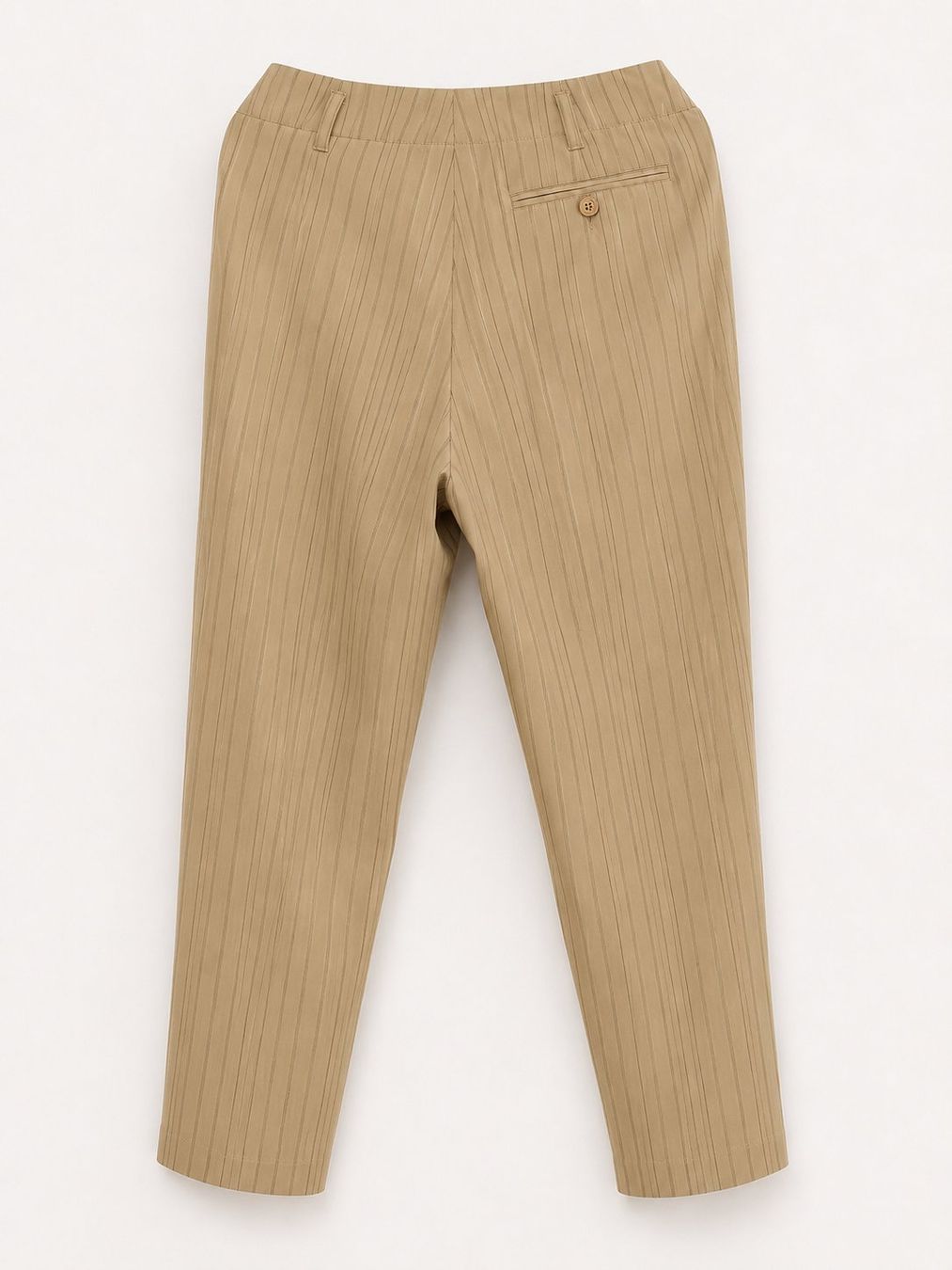 Lotti di vestiti: Ensemble tailleur beige rayé veste et pantalon T36 – Usato da Tramelan venduto da starzerg 4