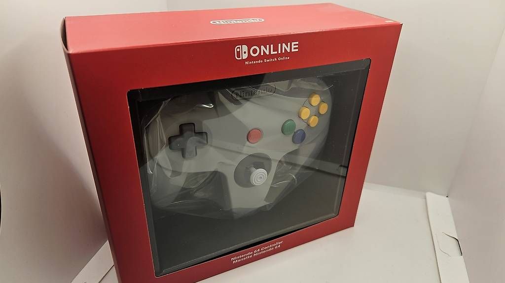 Controller: N64 Nintendo Switch Online Controller + OVP (Neuwertig) – Gebraucht aus Ebmatingen von RetroVans