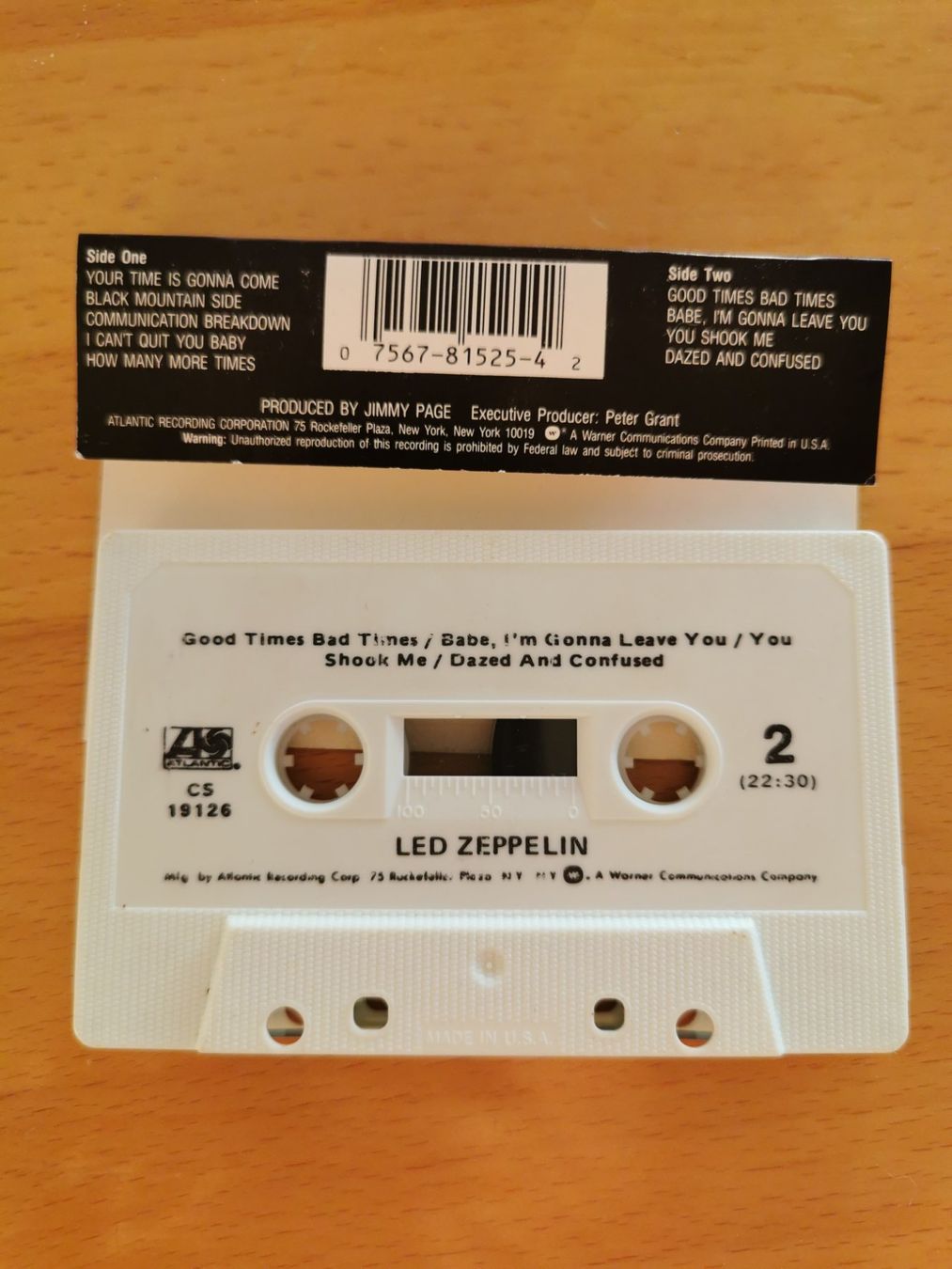 Musicassette: Led Zeppelin ‎– Led Zeppelin – Usato da St.Gallen venduto da Tamal0204 2
