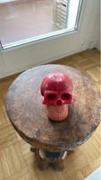 Candela Teschio Rosso per Halloween - atmosfera da paura!