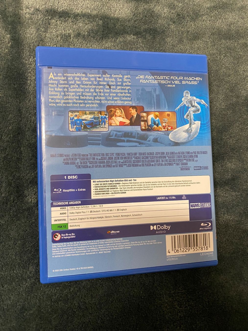 Tutti i DVDs: Fantastic Four: First Steps – Nuovo (secondo la descrizione) da Einsiedeln venduto da Penguin_Holmes 1