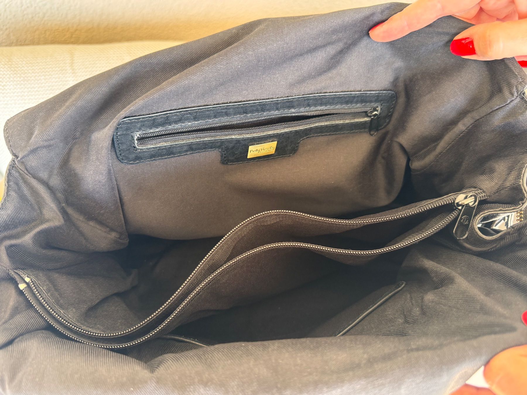 Betty Barclay Taschen für Damen: Wunderschöne Betty Barclay Handtasche Schwarz – Gebraucht aus Rothrist von Fondgruebe 6