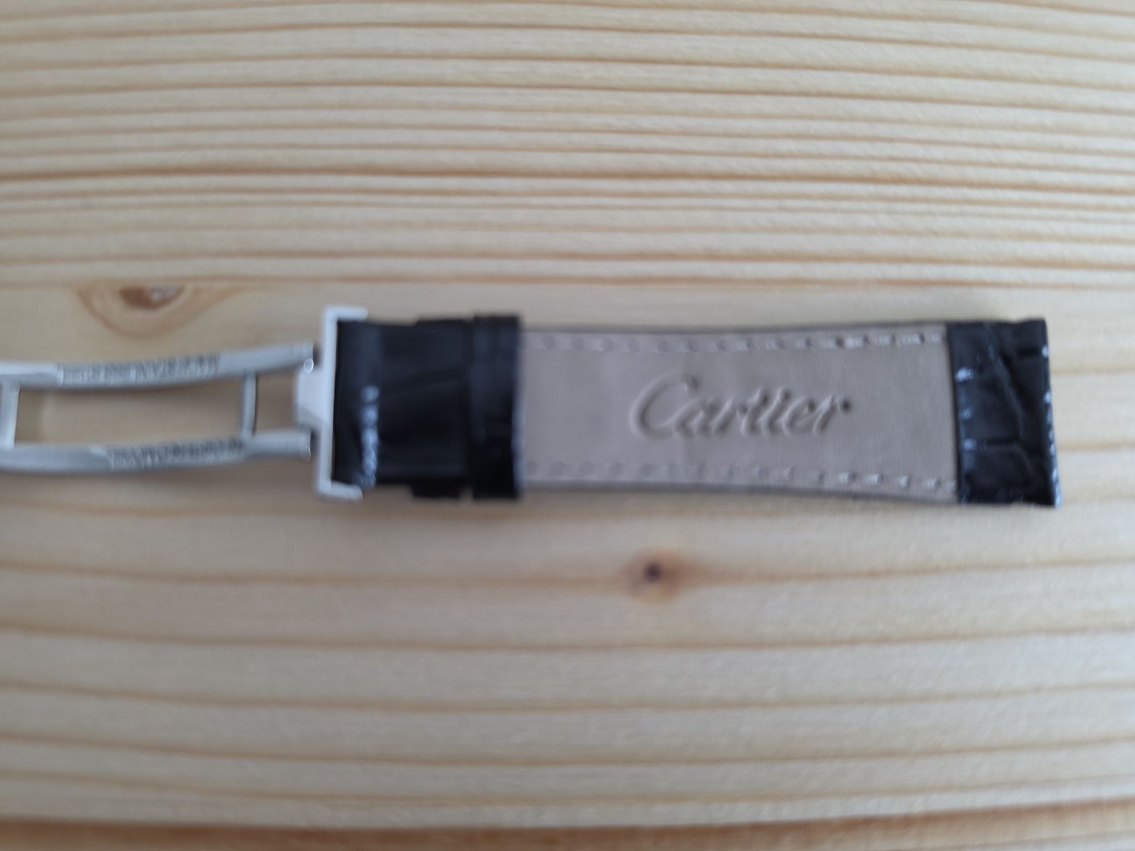 Cartier Bracciali & Braccialetti: Armbanduhr: Cartier Leder – Nuovo (secondo la descrizione) da Basel venduto da Bafidu 1