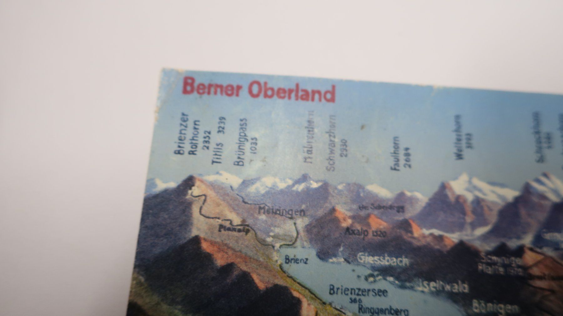 Ansichtskarten: Berner Oberland Thunersee  1928 – Gebraucht aus Cormoret von Pascalll2001 2