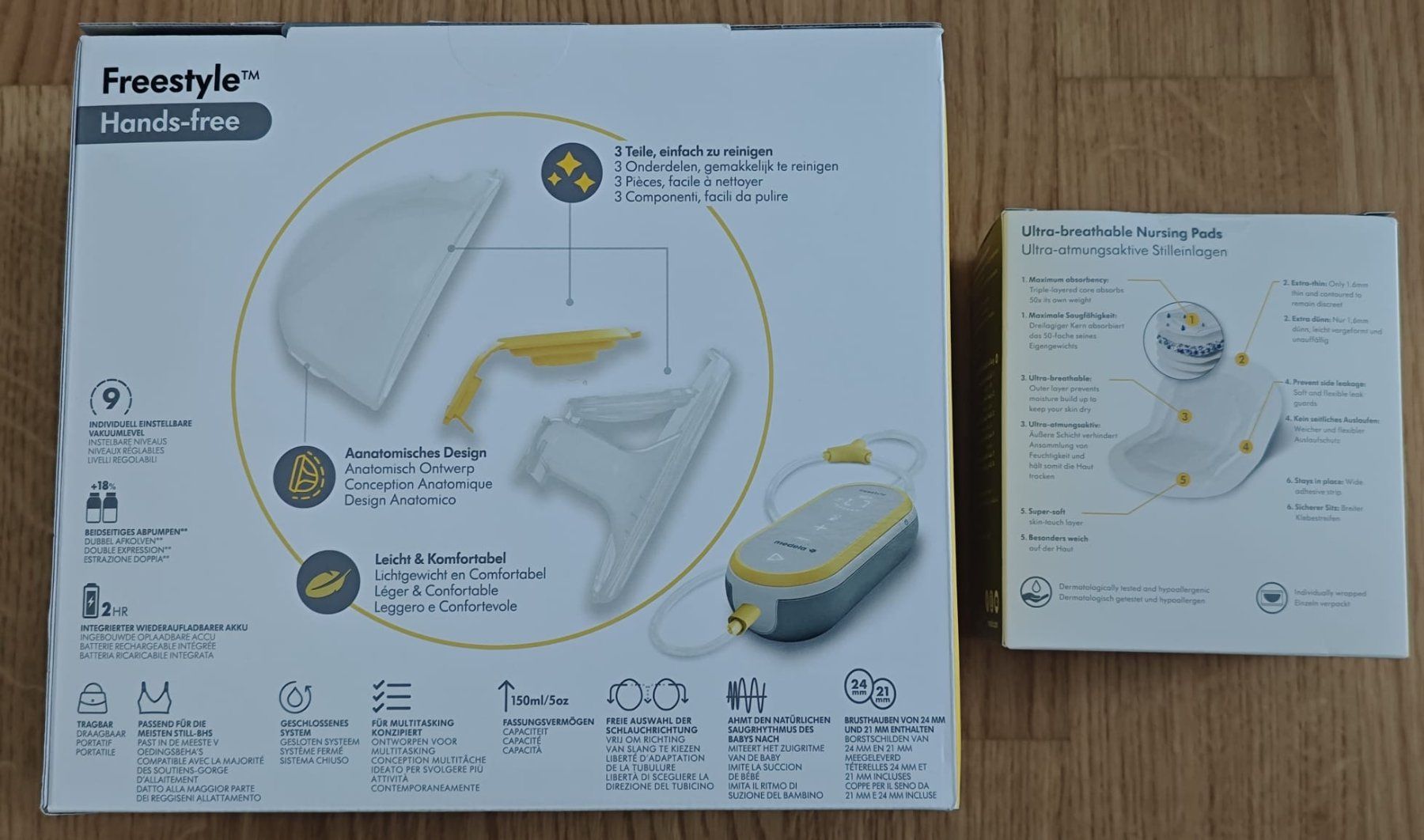 Medela Accessori per l’allattamento: Medela Freestyle - Handsfree – Nuovo e nell'imballaggio originale da Romont venduto da meh_66mc 1