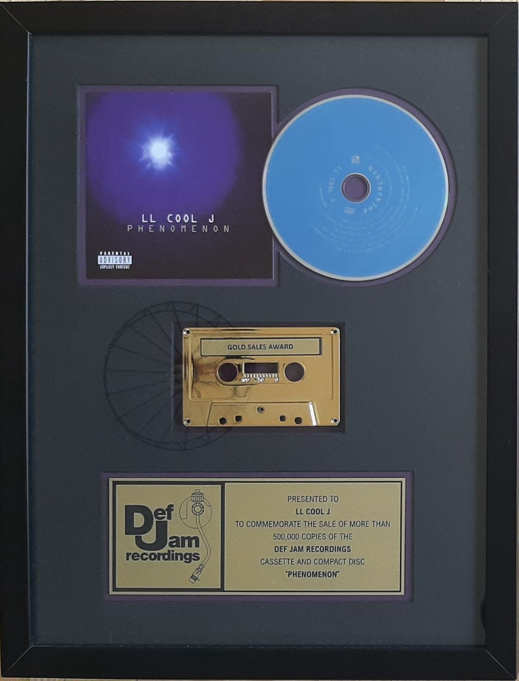 Cornici: LL Cool J in house award – Usato da Watt venduto da Tomaf