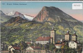 Brig-Brigue - Chateau Stockalper - Litho