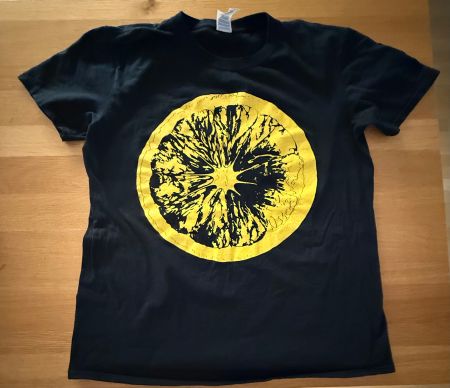 Stone Roses Tour T-Shirt 2016 Lemon Print L