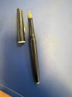 Füllfederhalter Universal schwarz Federbreite 1.5 mm gold