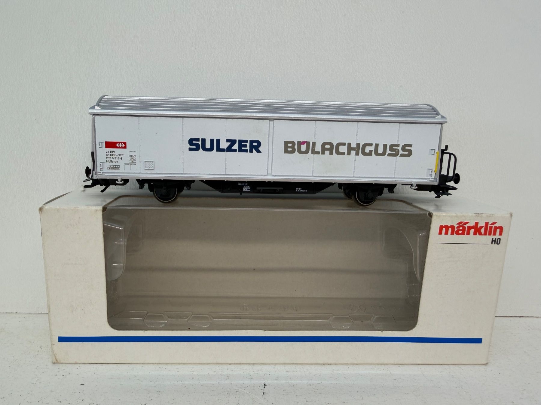 Märklin Trains électriques: Märklin Sulzer Güterwagen Bülachgruss SBB Hbis – D'occasion à Büsserach par ModellbahnDepot