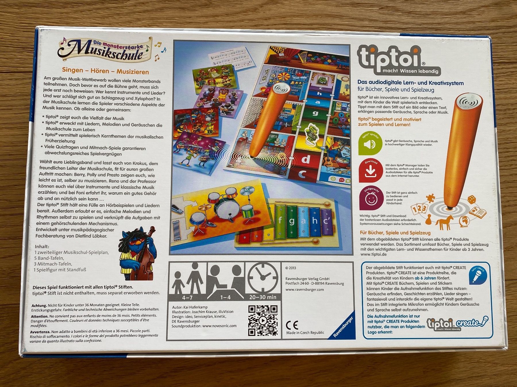 Ravensburger Giochi: Tiptoi Spiel - Musikschule – Usato da Raron venduto da cathy123 1
