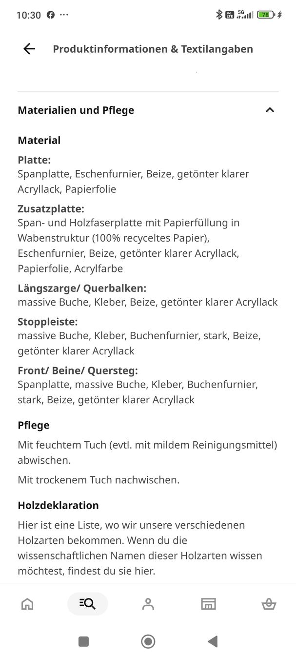 Tables: Esstisch Nordviken – D'occasion à Neuenhof par RIKA999 5