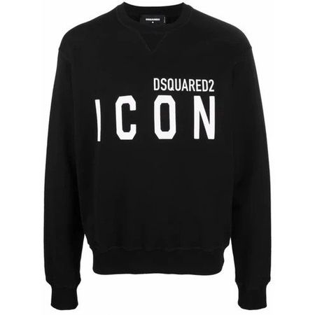 Dsquared2 S79Gu0004 Icon Cool Sweatshirt Black Gr.M / NEU