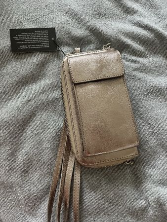 Portemonnaie/Handytasche, Gold, Neu!