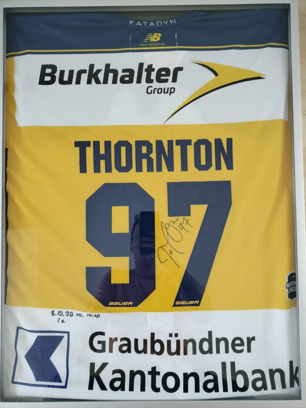 Canottiere & Pantaloni: Eishockeytrikot – Nuovo e nell'imballaggio originale da Lachen SZ venduto da DaveHelbling