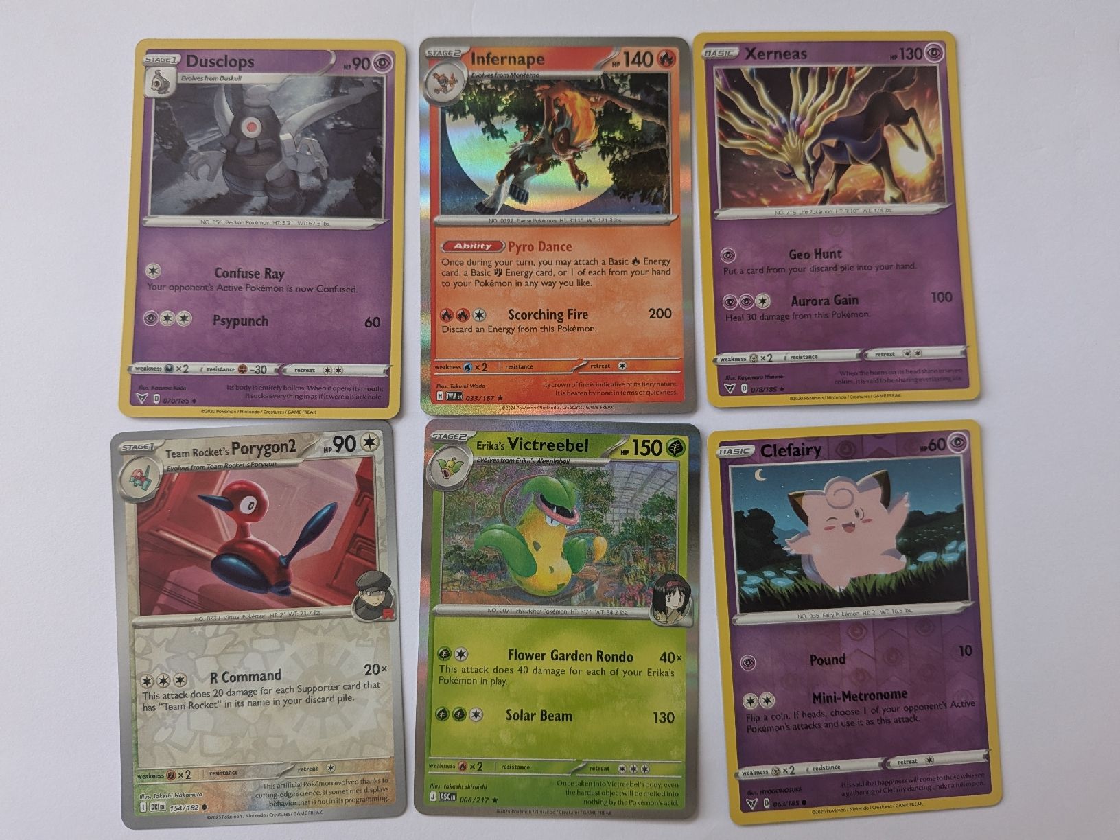 Pokémon Carte collezionabili: 6-teiliges Set mit Holo & Reverse Holo Pokémonkarten  – Nuovo (secondo la descrizione) da Märstetten venduto da eri_9lt8