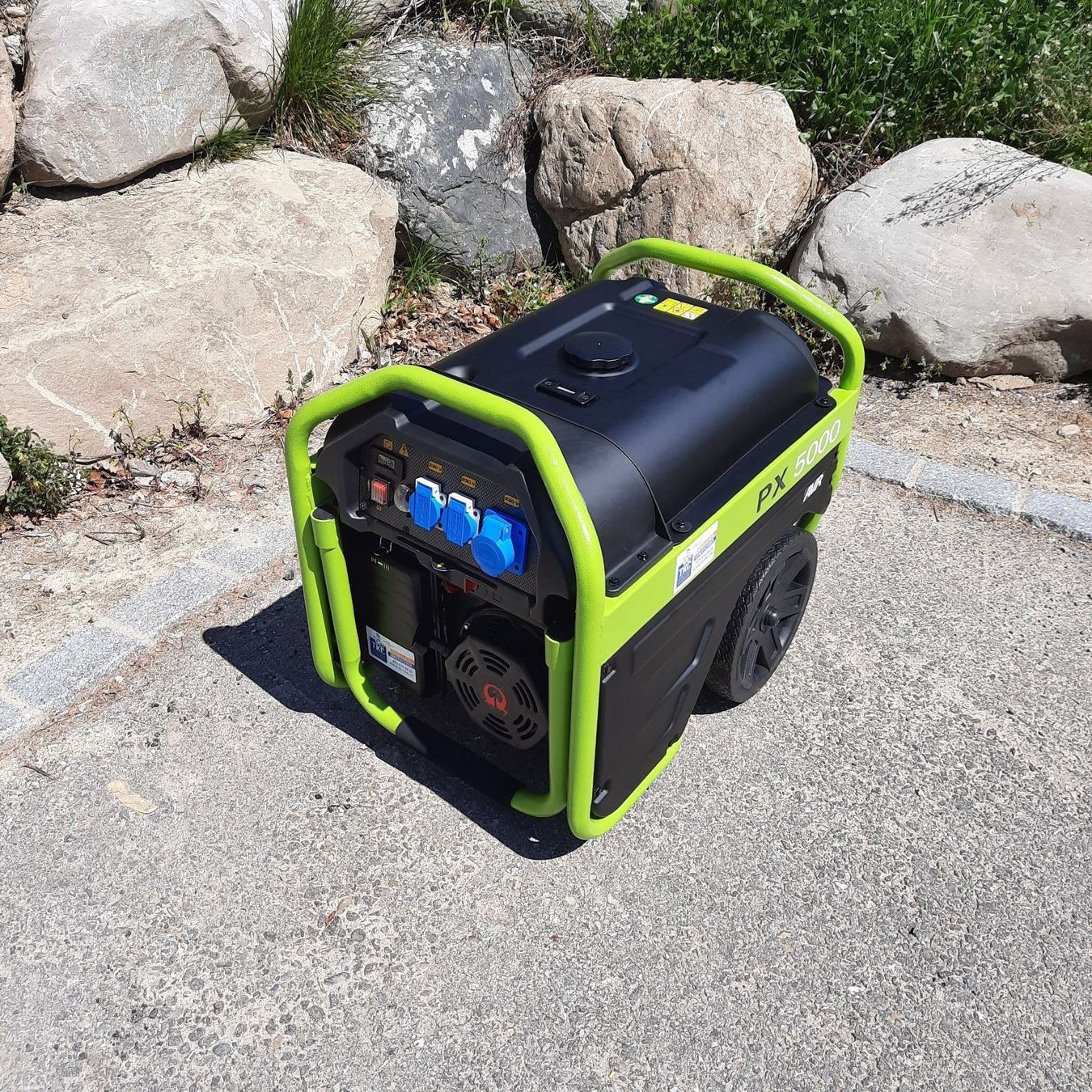 Generatori di corrente: Generator TKC PX5000 Stromerzeuger – Nuovo e nell'imballaggio originale da Müllheim Dorf venduto da tkctec 3