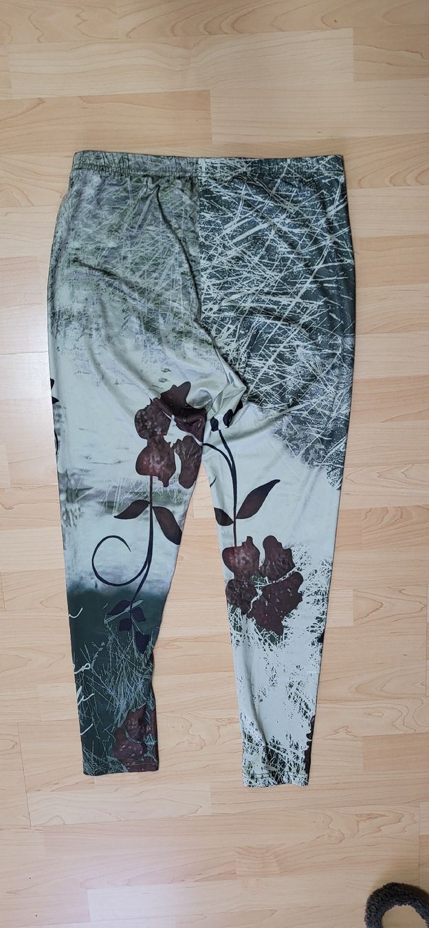 Leggings: Hose, Leggings, Grösse L, Blumenmuster – Usato da Figino venduto da mayam63 1