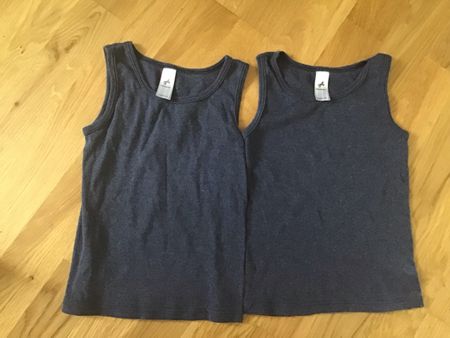 C&A 2er Set Palomino Kinder Unterhemdli, Grösse 110/116 Top