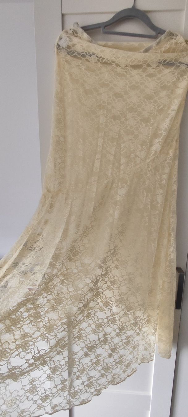Vestiti: Helles Spitzenkleid in Cremeweiss – Nuovo (secondo la descrizione) da Niederhasli venduto da dom_jxt6 1