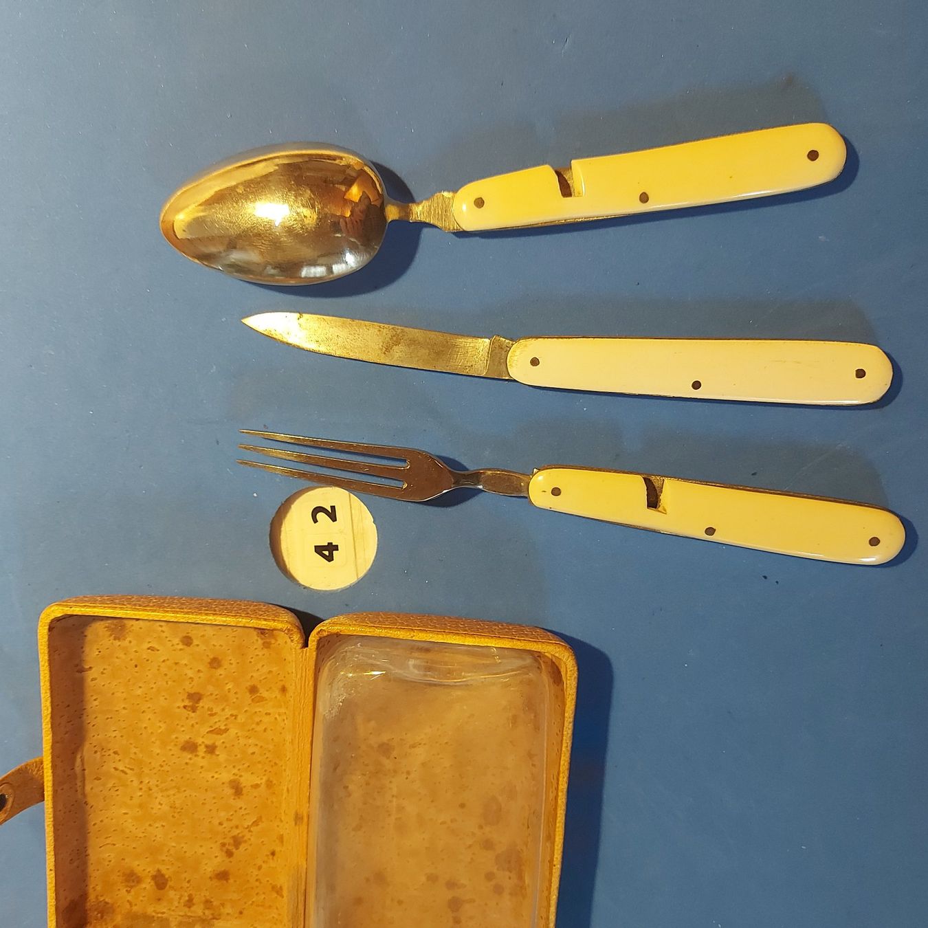 Coltelli tascabile: Sackmesser Reisebesteck Nr.42 – Nuovo (secondo la descrizione) da Opfikon venduto da Seevogt47