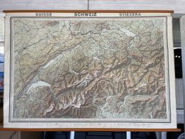 Landkarte von der Schweiz