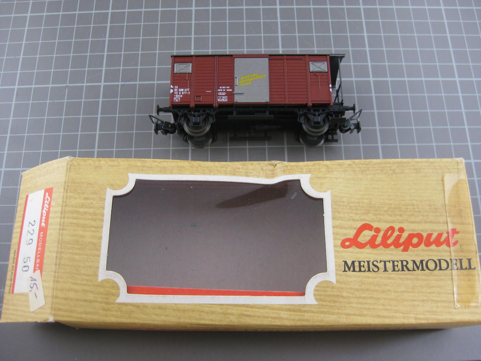 Liliput Modellini di ferrovie: Liliput SBB Gklm (K2) braun – Usato da Malters venduto da Marosko 4