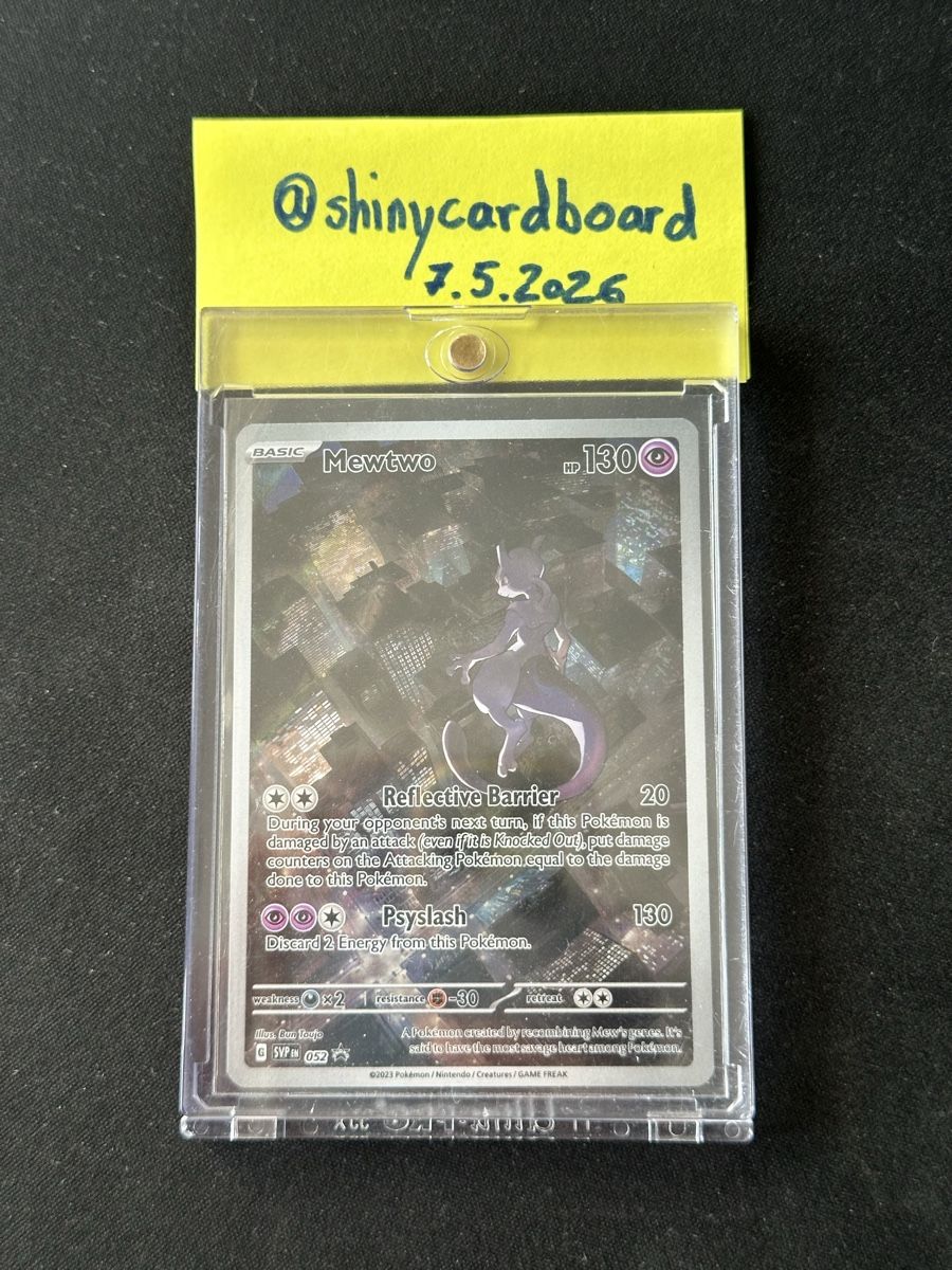 Pokémon Carte collezionabili: Pokemon SVP Mewtwo 151 UPC – Nuovo (secondo la descrizione) da Wil SG venduto da shinycardboard