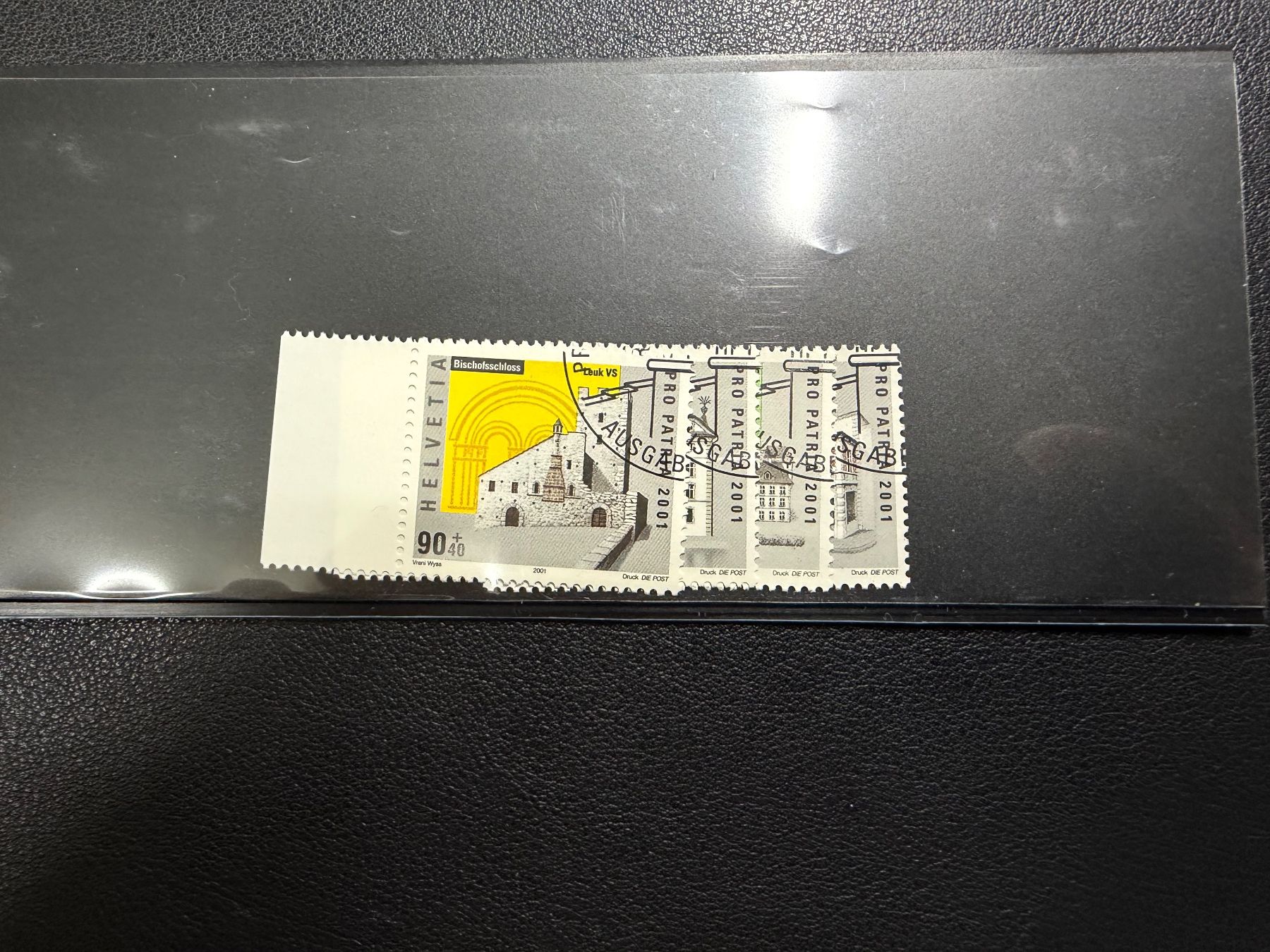 Alle Briefmarken: Pro Patria 2001 Serie ET – Gebraucht aus oberrüti von jeanmei