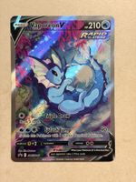 Pokemon Vaporeon V Rapid Strike TCG Card