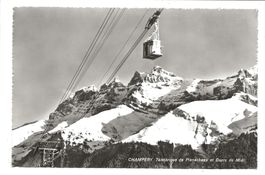 Champéry VS Téléférique de Planachaux et Dents du Midi 1961