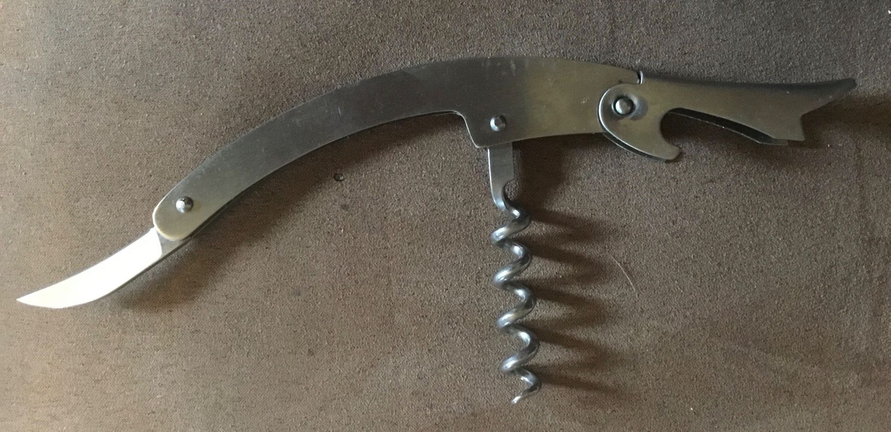 Apribottiglie & Tappi per chiusura: Korkenzieher für Sommelier Elegantes Kellnermesser – Usato da Schlieren venduto da Jeajet 4