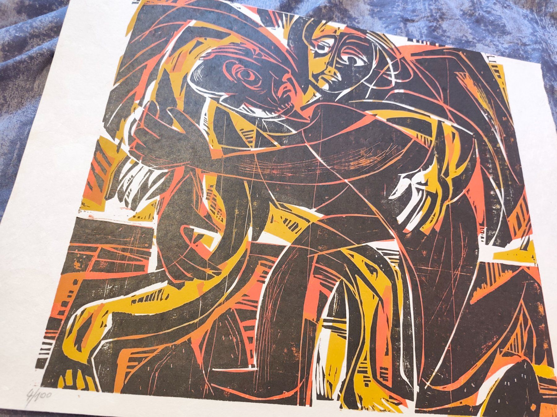 Grafica & Litografie: Lithographie années 50/60 – Usato da Montreux venduto da LeVintage33 3