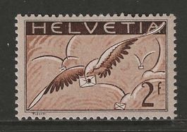 1930 : Flugpost Ausgabe Nr. F13 (2 Fr. )